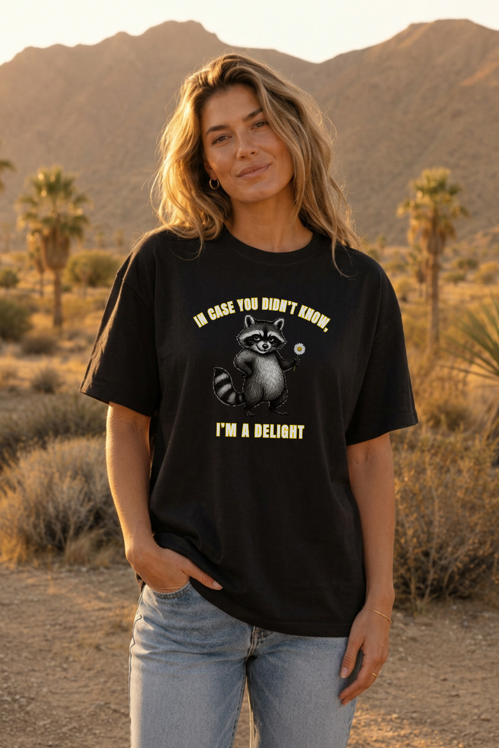 In case you didn't know, I'm a Delight Comfort Colors T-Shirt