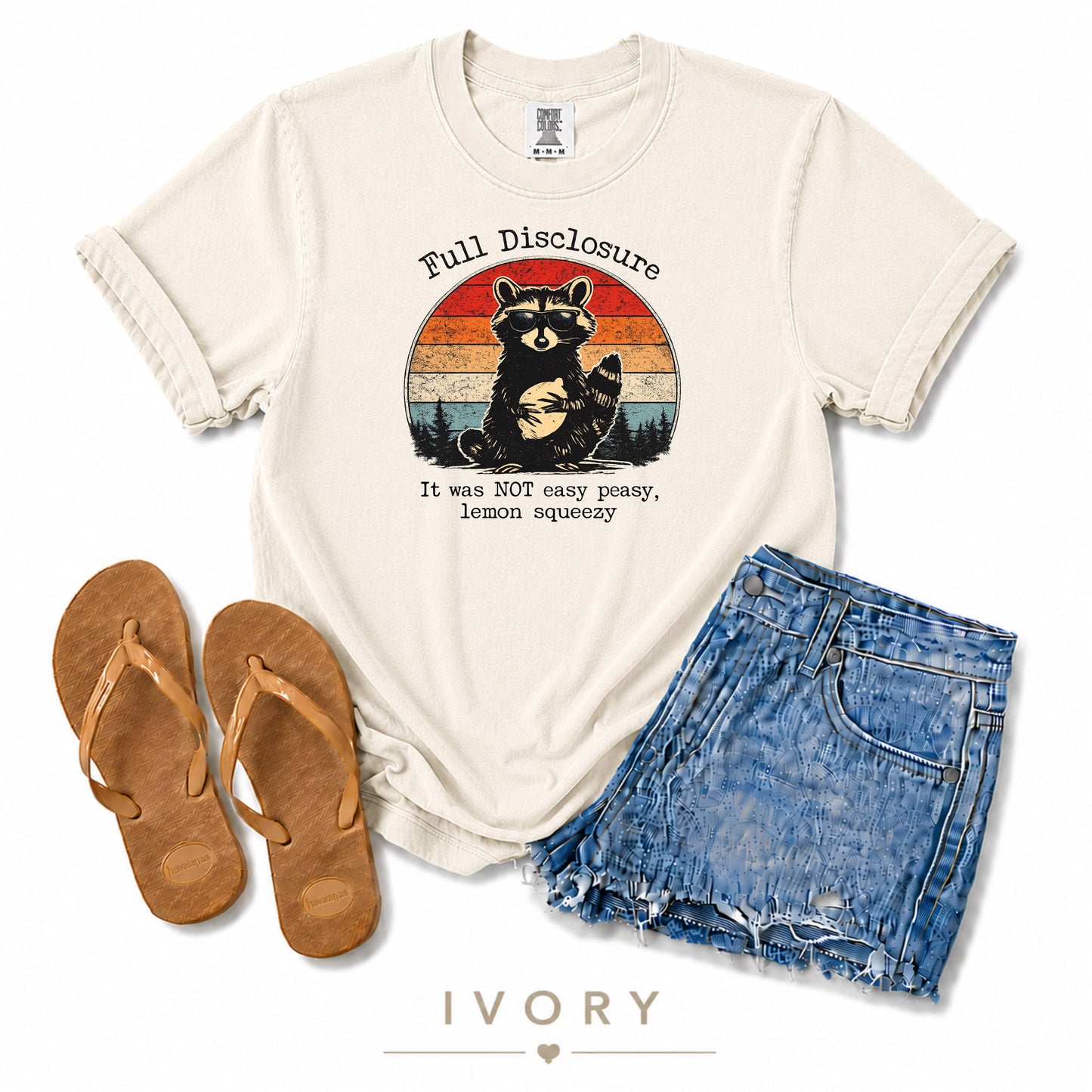 Full Disclosure it was NOT Easy Peasy, Lemon Squeezy Comfort Colors Garment-Dyed T-Shirt