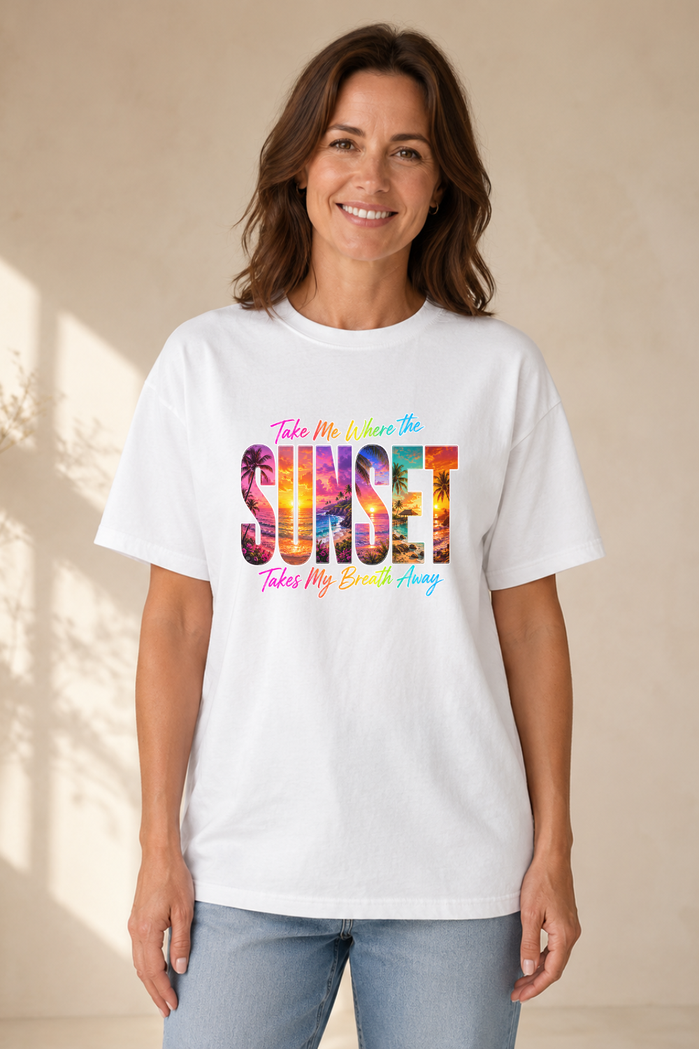 Take Me Where the Sunset Takes My Breath Away T-Shirt