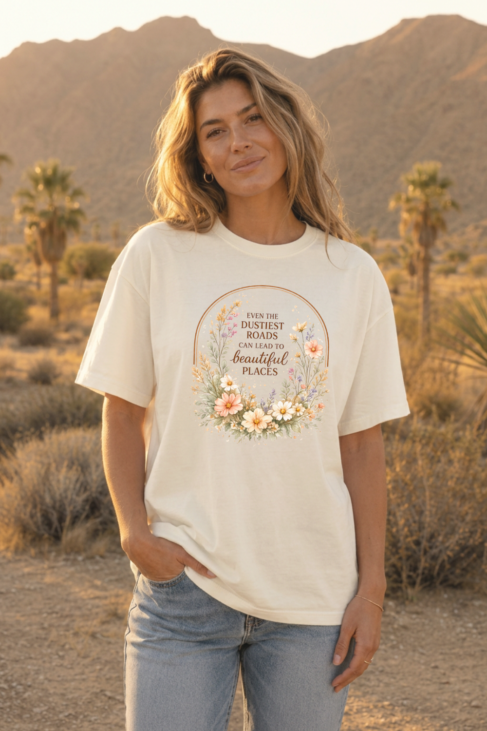 Even the Dustiest Roads Can Lead to Beautiful Places Comfort Colors T-Shirt