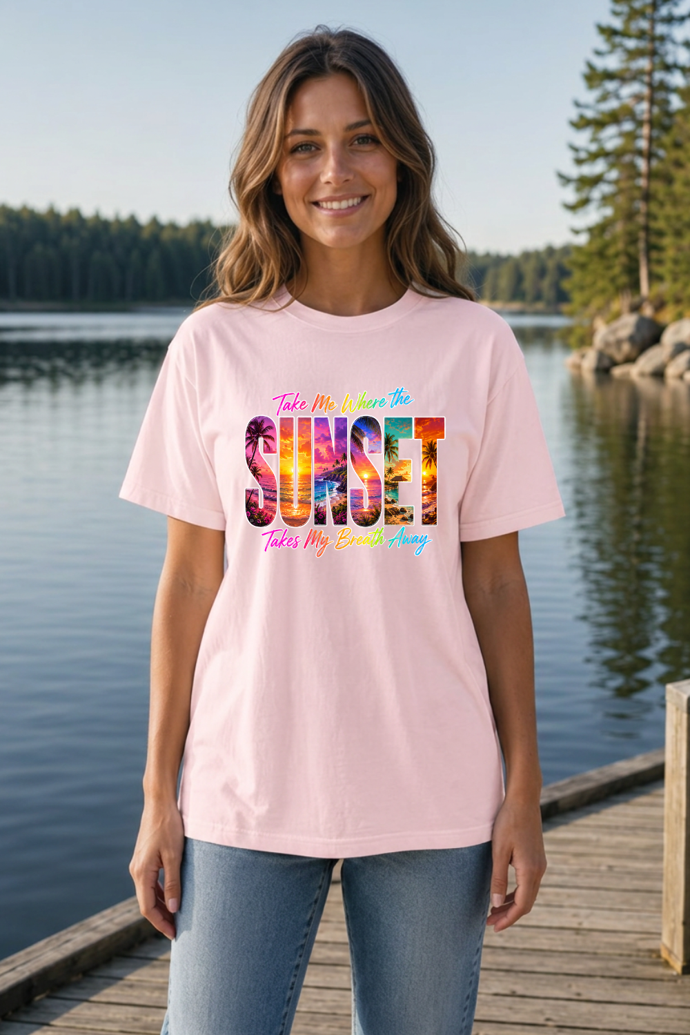 Take Me Where the Sunset Takes My Breath Away T-Shirt
