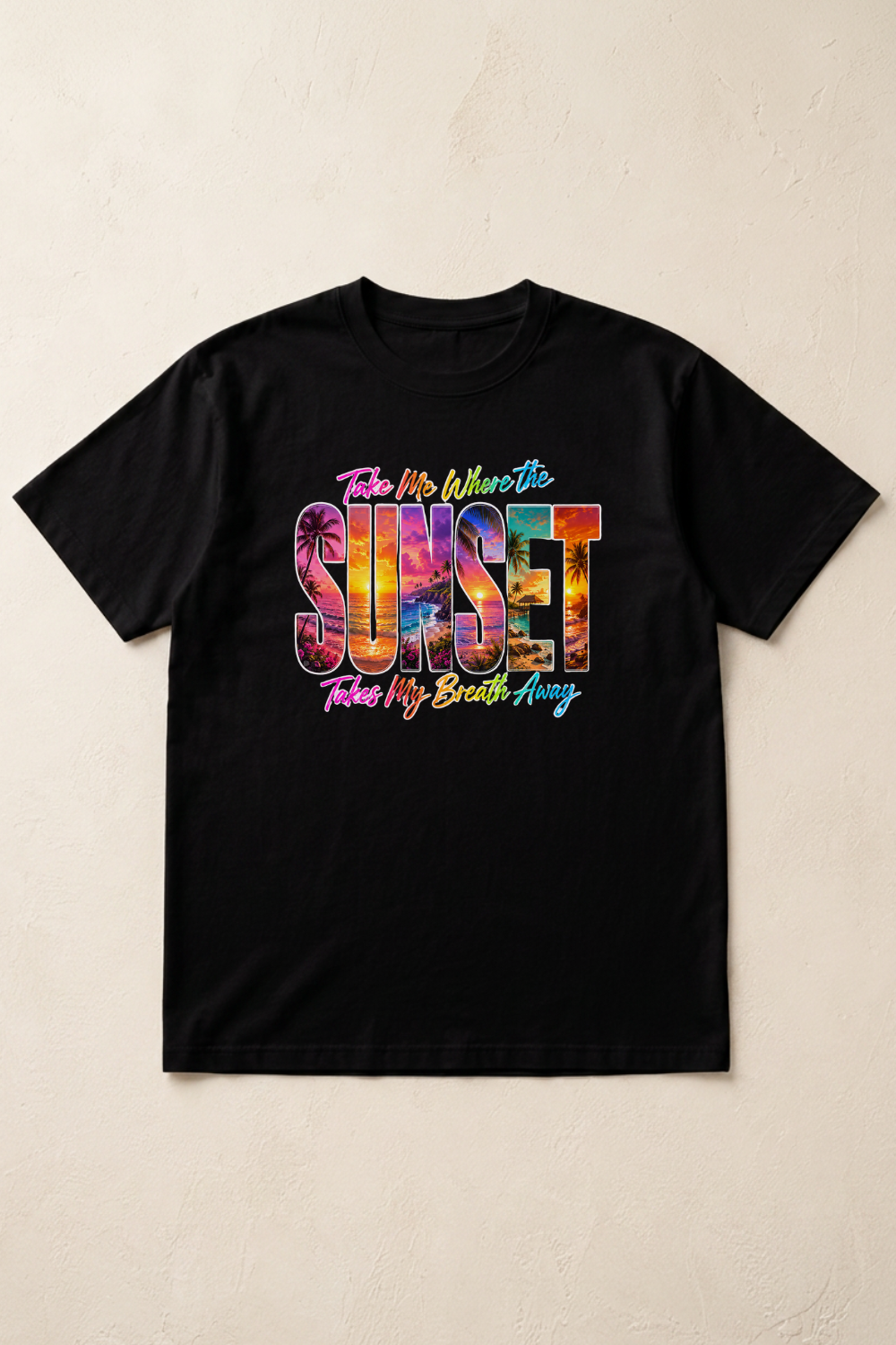 Take Me Where the Sunset Takes My Breath Away T-Shirt